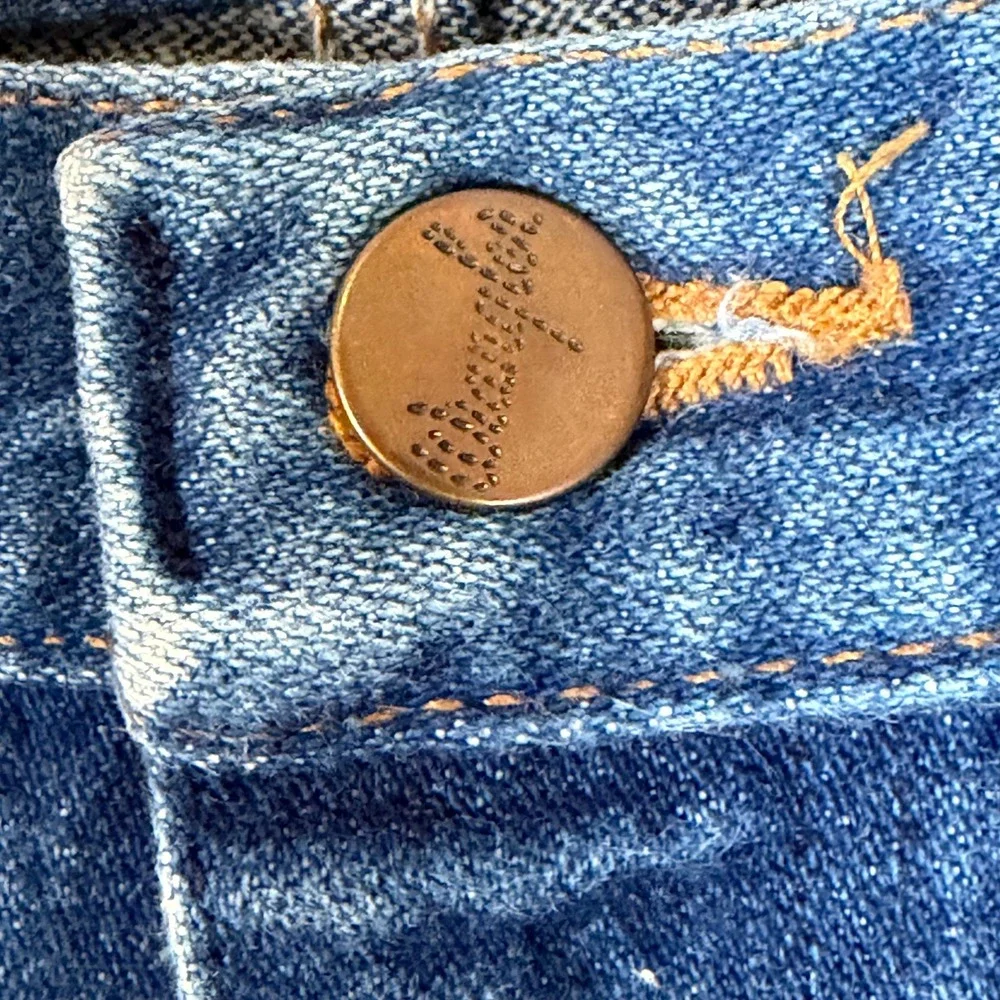 Vintage 90s Made in USA Wrangler 13MWZ Cowboy Cut Jeans Mens 35x31 Classic Denim